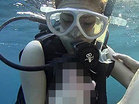 変態マリンスポーツ ネイキッドスキューバー 鶴田かな/千夏南那　サンプル画像10